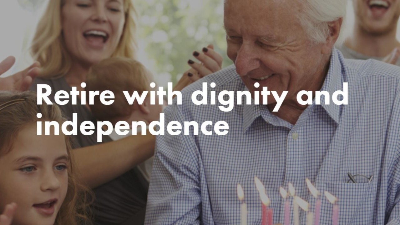 ‘Tell me, what do you want your life to look like in retirement?’